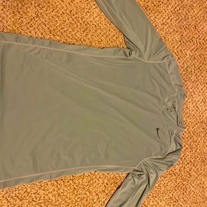 Large, Gray, Nike long sleeve T-shirt